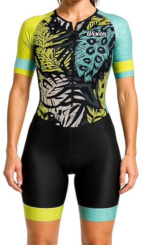 Women's Triathlon Suit - Aerodynamic Trisuit with Back Pocket