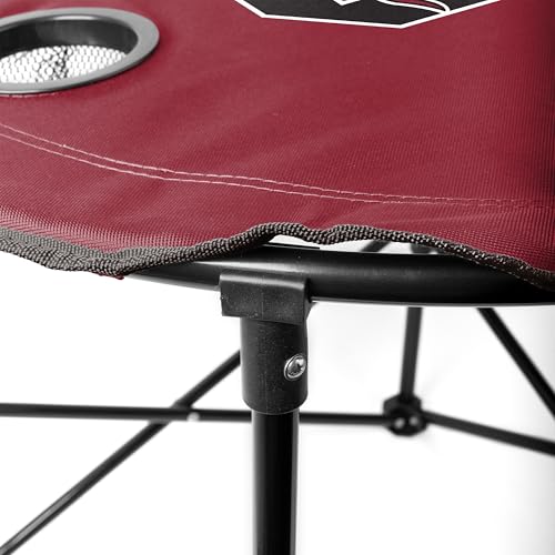 South Carolina Gamecocks Portable Tailgating Table with Foldable Legs & Cup Holders