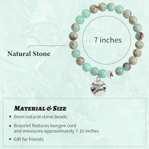 Softball Bracelet Accessories for Teen Girls - Variation A
