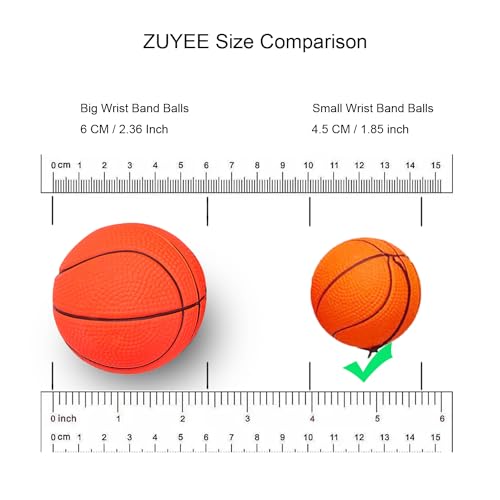4 Pack 1.85 Inch Sports Wrist Return Balls - Kids' Exercise Toy
