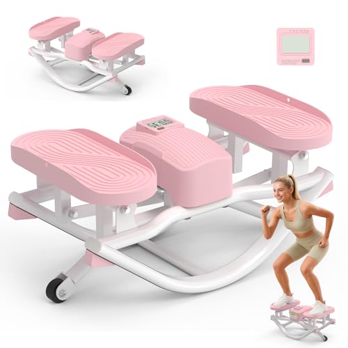 Rock Stepper Exercise Machine - 350lbs Capacity, Pink