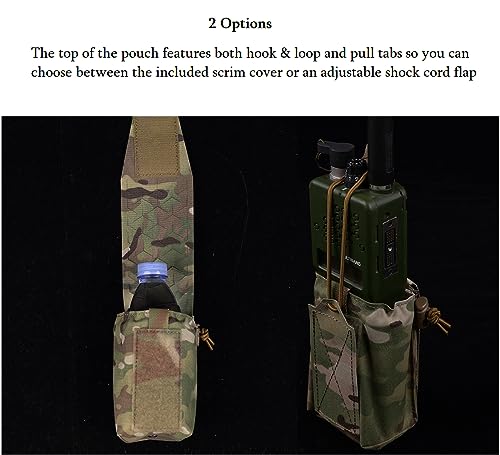 Gyduhutj Coyote Brown Multifunctional Molle Pouch 556/762 Mag Radio GRE Attach