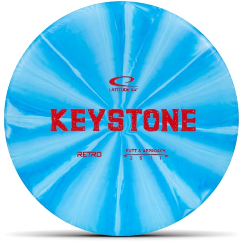 Latitude 64 Retro Burst Disc Golf Set 5-Pack - Beginner Friendly, Includes Keystone, Fuse, River, Saint, Ballista