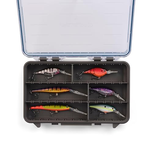 Plano Waterproof StowAway 3600 Tackle Box 4-Pack IPX7 Rustricor Lid Organizer