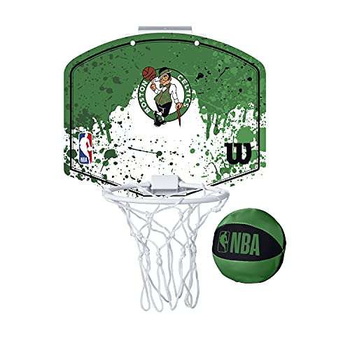 Wilson NBA Boston Celtics Mini Basketball Hoop Official NBA Logo