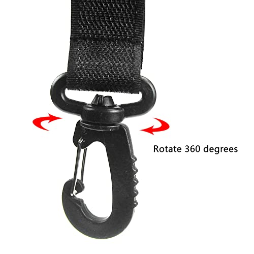 Durable Skate Boots Carrier - 2pcs 35x2.5cm with Hooks