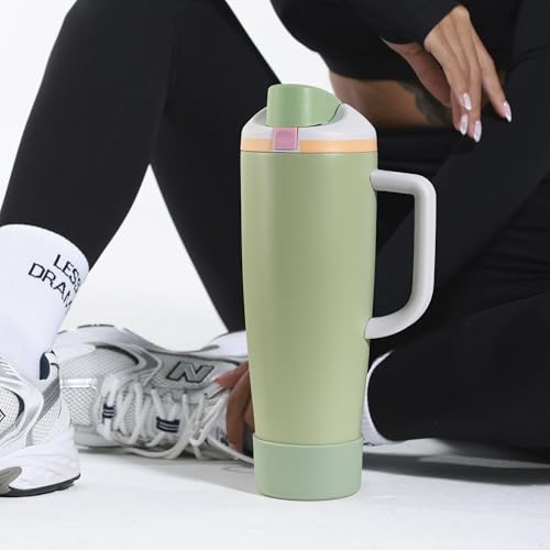 Silicone Boot for Owala 30oz & 40oz Bottles - Mint Green