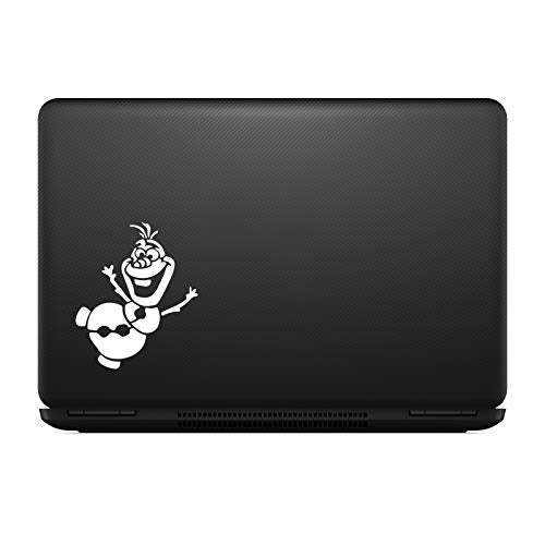 Snowman Cartoon Vinyl Decal for Cars, Laptops & Notebooks - 5.5"