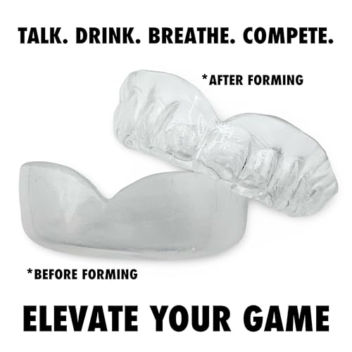 Lightweight Boil-and-Bite Mouthguard for Contact Sports