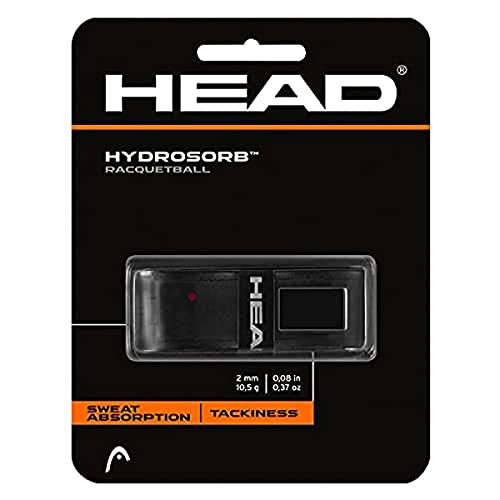 Hydrosorb Tour Synthetic Racquetball Grip - Black