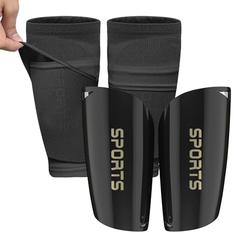 Toddler Kids Youth Soccer Shin Guards with Sleeves for Ages 3-15