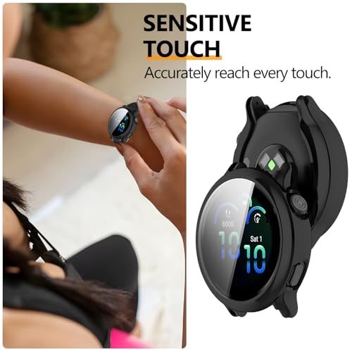 4-Pack TPU Screen Protector Case for Smartwatch - Full Coverage Guard