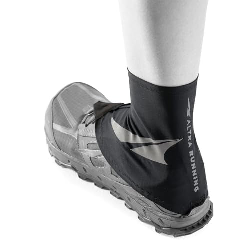 Trail Gaiter for Unisex - Small-Medium Black/Gray