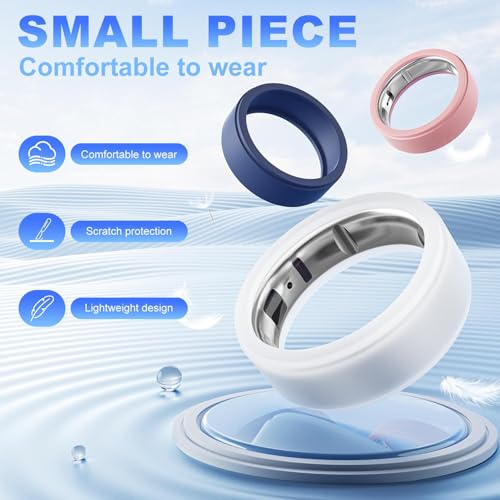 Silicone Ring Cover for Oura Ring Gen 4/3 & Samsung Galaxy - 8 Pack