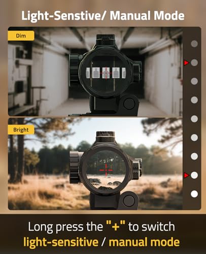 Multi Reticle Red Dot Sight with 3X Magnifier - Red Dot