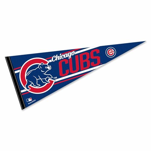 Chicago Baseball Large Pennant - 12x30 Felt Team Banner