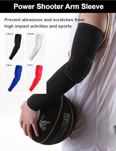 Elbow Compression Sleeve - Padded Arm Sleeve for Sports - X-Small, Black