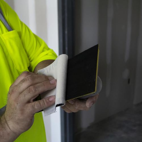 Gator 7160 Hook and Loop Very Fine 220-Grit Drywall Sheet Sandpaper, 4.5 x 10.5 Inch, 6 Sheets