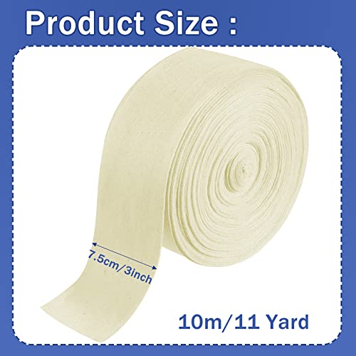 3 Inch x 11 Yard Economy Cotton Stockinette Tubular Bandage - Beige, Tondiamo