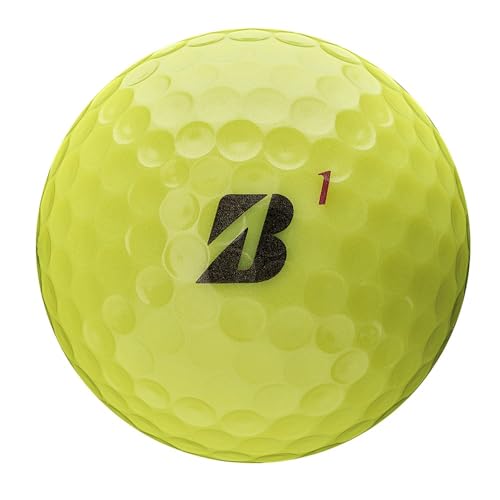 Bridgestone Tour B RX Golf Balls, Yellow, 1 Dozen, Standard/ Previous Gen