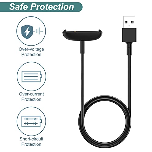 2-Pack Charger Cable for Fitbit Inspire 2 & Ace 3 - 3.3ft