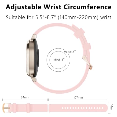 Garmin Lily 2 Band - Rose Gold Buckle Starlight