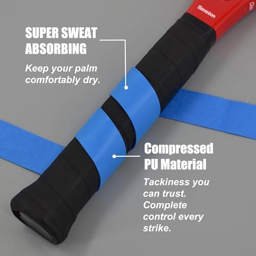 Anti-Slip Tennis Overgrip - Super Absorbent Badminton Grip - 5 Colors