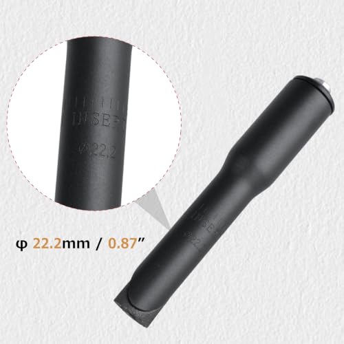 Bicycle Stem Riser Adapter - Black, 22.2mm x 150mm