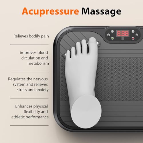 Vibration Plate Exercise Machine for Fat Burning & Recovery