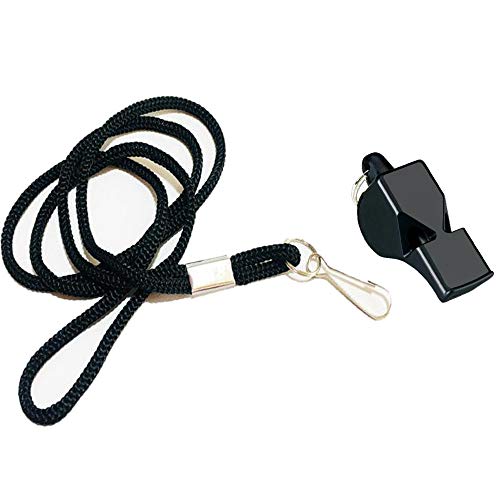 Professional Pealess Whistle with Lanyard - 120dB Sound