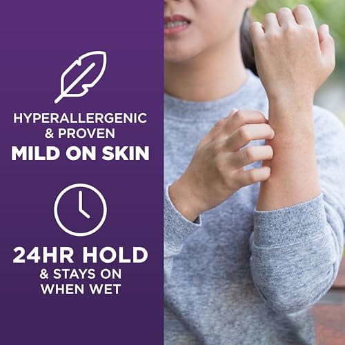 Hypoallergenic Adhesive Bandages for Sensitive Skin - 20 Count Assorted