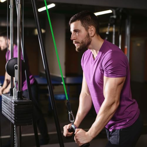 PATIKIL 50 lb Resistance Tube Band – Black, 45in Power Tube for Upper/Lower Body Workout
