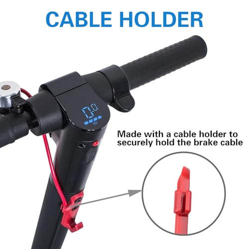 APPYU Red Plastic Folding Hook & Latch Set for GOTRAX Electric Scooters