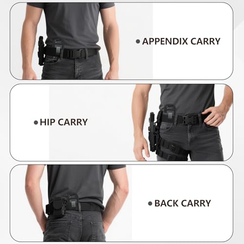 2 Pack Universal Magazine IWB Pouch Concealed Carry 9mm .40 .45 .380