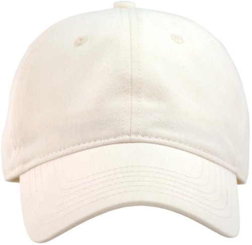AOSMI Beige Baseball Cap Dad Hat for Men Women Soft Cotton Adjustable Unstructured Light Khaki Plain Blank Ball Cap Beige