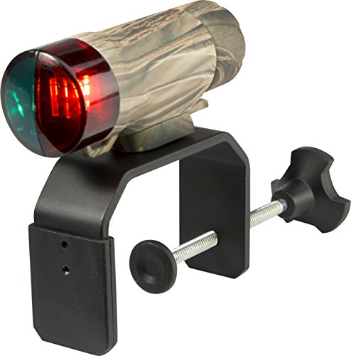 Attwood Portable Navigation LED Light Kit Realtree Max-5 Camouflage with Threaded C-Clamp - One Size