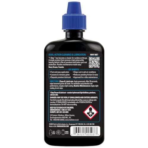 One-Step Bike Chain Cleaner & Lubricant - 4 oz