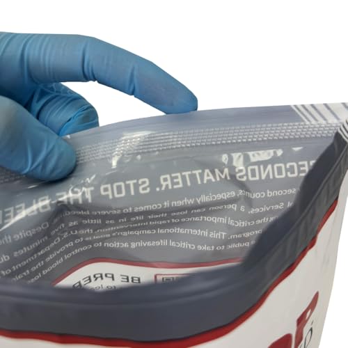 Compact Trauma First Aid Kit with Tourniquet & Gauze - Emergency Bleeding Control