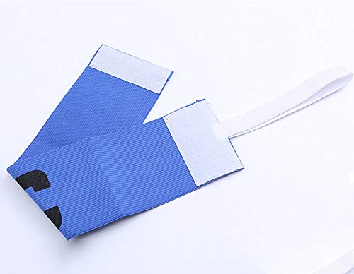 6 Pieces Elastic Soccer Captain Armband Adjustable Football