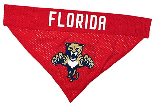 NHL Florida Panthers Dog & Cat Bandana - Small/Medium