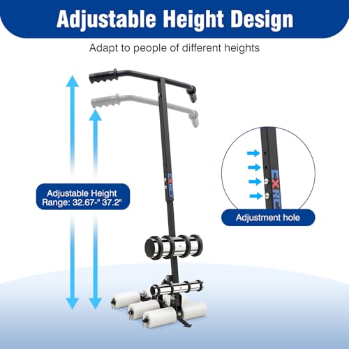 Court Line Tape Machine - Adjustable Height for Gym Floors