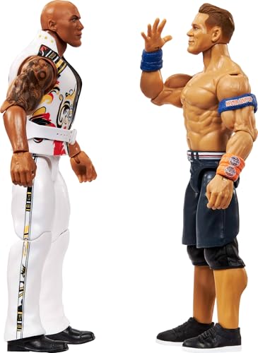 Mattel WWE Action Figures 2-Pack Series 23 The Rock & John Cena 6-inch Set