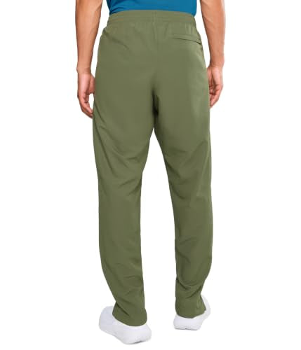 Under Armour Rival Woven Windbreaker Pants X-Large Marine Od Green Black Men’s