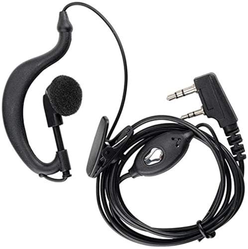Walkie Talkie Earpiece with Mic - 30 Pairs, 2 Pin Headset