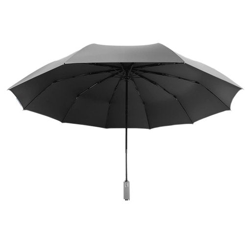 LOXASUM Golf Umbrella 54 Inch Sun Protection Folding Automatic Open Oversize Windproof Waterproof Stick Umbrellas for Men Women (Black)
