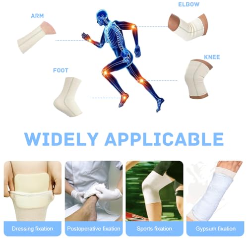Elastic Sport Bandage 1.9 Inch x 10.93 Yard - Reusable Tubular Sleeve