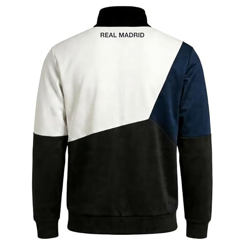 Real Madrid CF Track Jacket - Unisex Adult - Black - Small