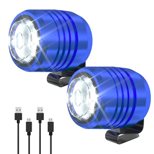 Rechargeable Headlights for Shoes - Adjustable Clip-On Light