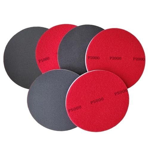 Bowling Ball Sanding Pads - 6 Grit Sizes for Polishing & Cleaning