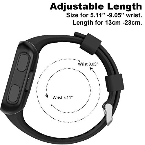 Silicone Replacement Watch Band for Garmin Forerunner 35 - Pink